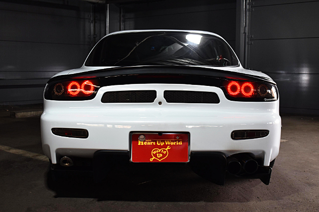 Rear exterior of FD3S RX-7 TYPE R BATHURST.
