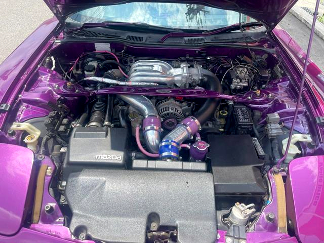13B-REW engine of RE AMEMIYA WIDEBODY FD3S RX-7.