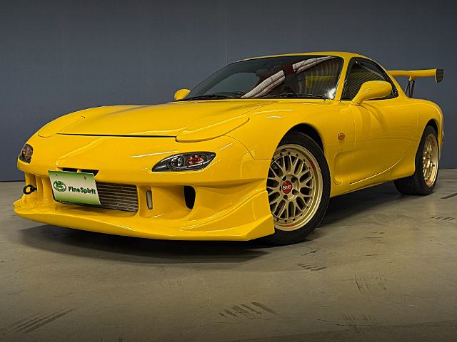 Front exterior of FD3S RX-7 TYPE-R.