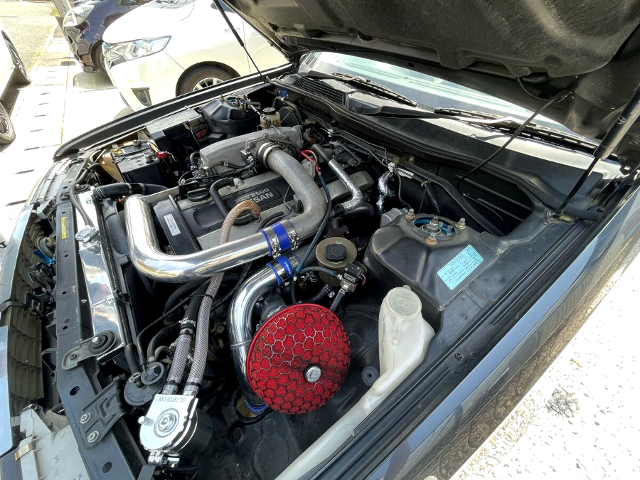 RB25DET turbo engine.