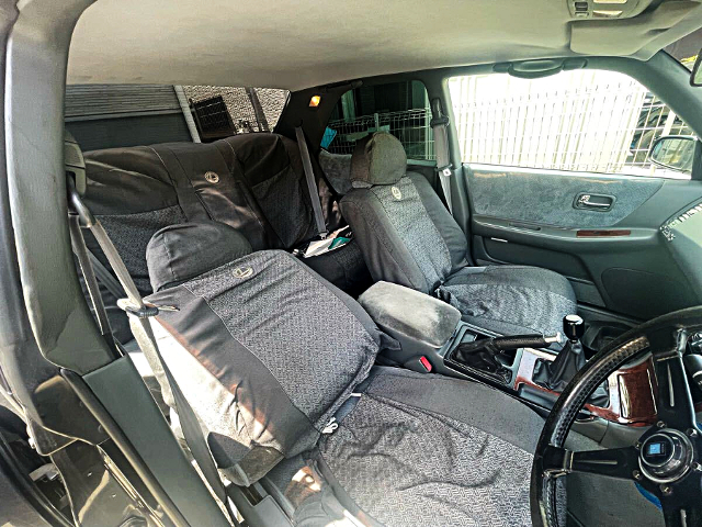 Interior seats of GC34 NISSAN LAUREL.