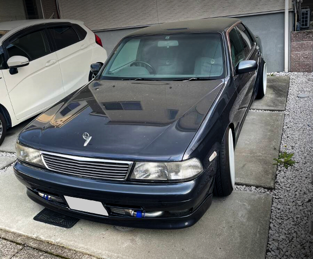 Front Left-side exterior of GC34 NISSAN LAUREL.