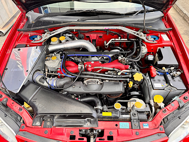 EJ207 With HKS GT TURBOCHARGER.