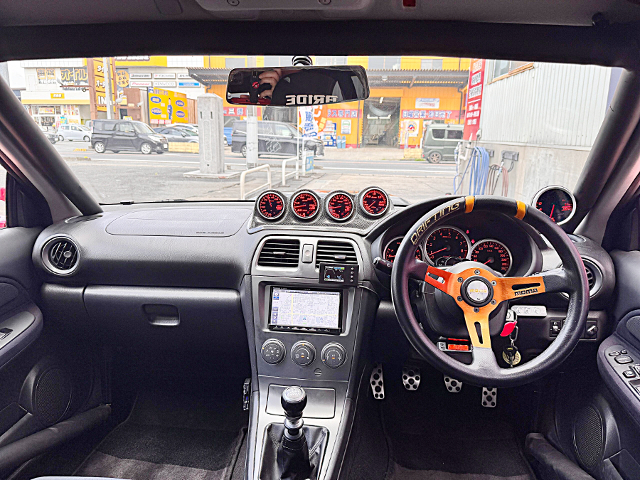 Dashboard of WIDEBODY GDB IMPREZA WRX STI SPEC-C.