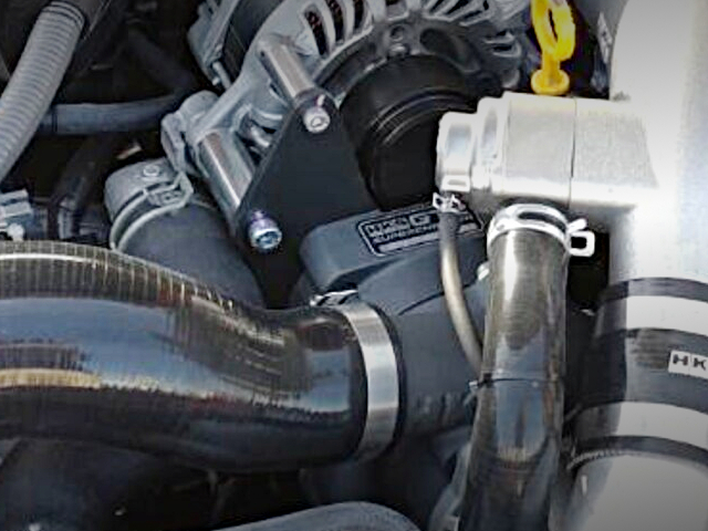 HKS SUPERCHARGER on FA24.