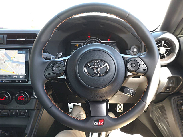 Dashboard of ZN8 GR86 RZ 10th ANNIVERSARY LIMITED.