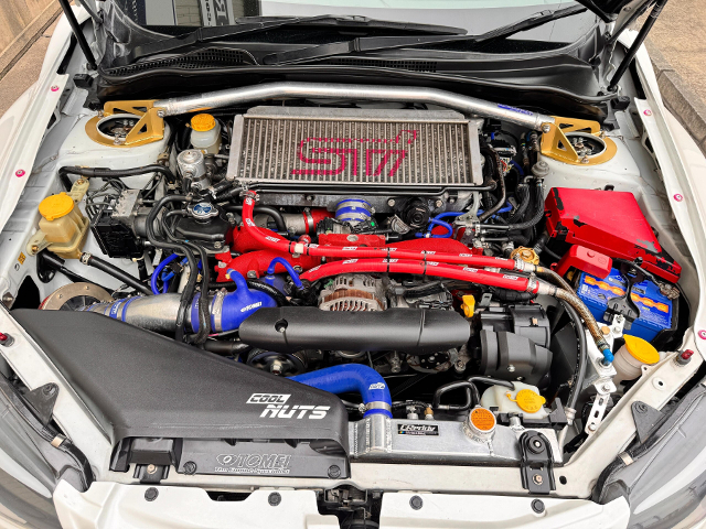 EJ207 HKS 2.2L STROKER KIT and HKS GT3-RS TURBOCHARGER.