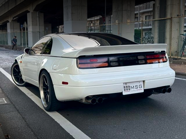 Rear exterior of WIDEBODY GZ32 FAIRLADY Z.