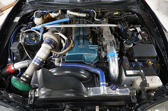 2JZ-GTE With HKS GT3037 single turbo.