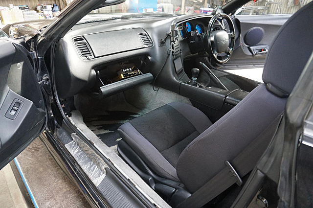 Interior of JZA80 TOYOTA SUPRA RZ.