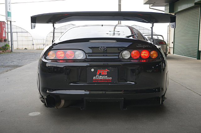 Rear exterior of JZA80 TOYOTA SUPRA RZ.