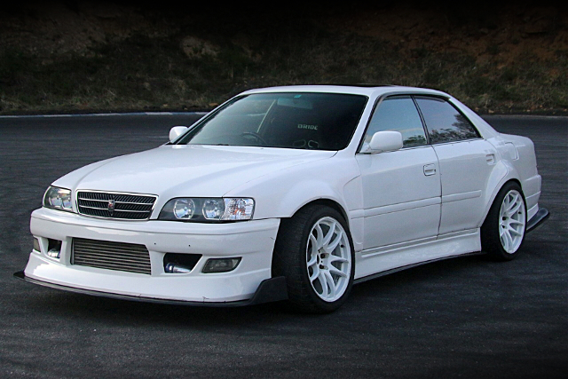 Front exterior of BN-SPORTS WIDEBODY JZX100 CHASER TOURER-V.