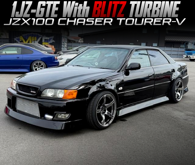 1JZ-GTE With BLITZ TURBINE in the JZX100 CHASER TOURER-V.