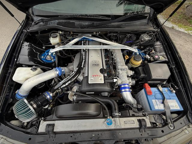 VVT-i 1JZ-GTE turbo engine With BLITZ turbine.