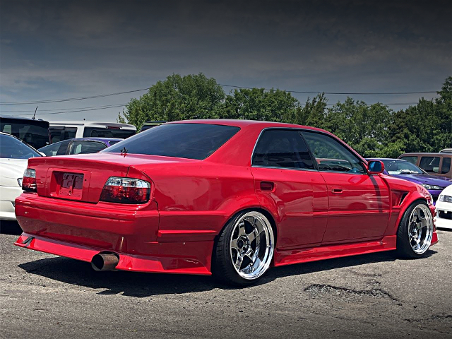 Rear exterior of WIDEBODY JZX100 CHASER TOURER-V.