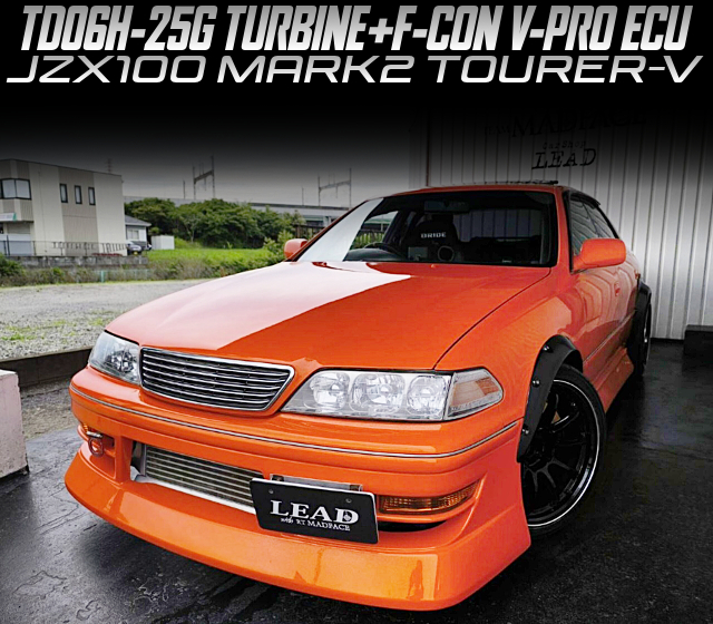 D06H-25G TURBINE and F-CON V-PRO ECU, in the JZX100 MARK 2 TOURER-V.