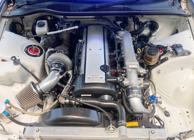VVT-i 1JZ-GTE With TRUST T67-25G single turbo.