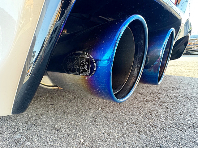 KAKIMOTO-KAI exhaust muffler. 