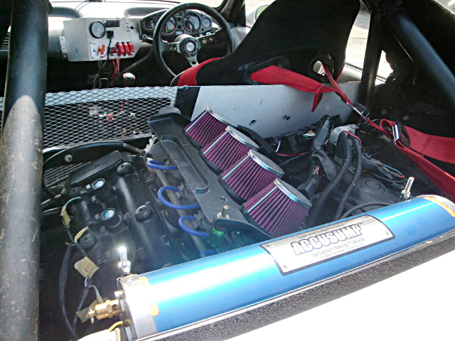 SUZUKI HAYABUSA 1300cc engine.