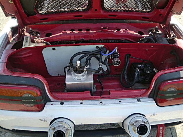 Fuel collector tank.