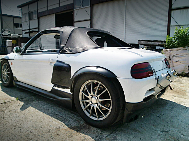 Rear exterior of PP1 HONDA BEAT.
