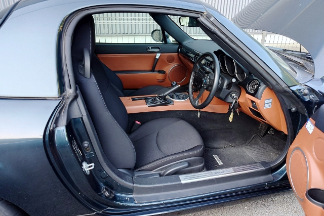 Interior of NCEC MAZDA ROADSTER.