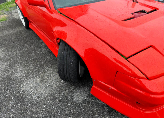 Steering angle up.