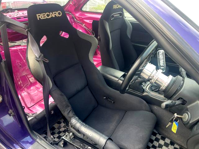 Interior seats of WIDEBODY S14 SILVIA.