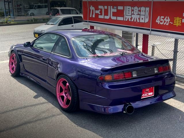 Rear exterior of WIDEBODY S14 SILVIA.