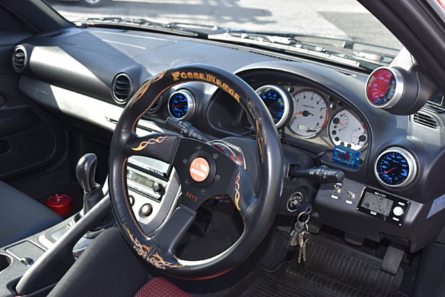 interior of TRIAL WIDEBODY S15 SILVIA SPEC-R AERO.