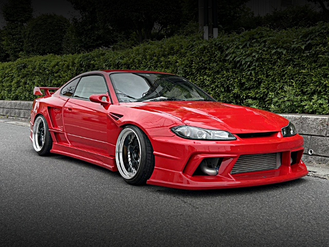 Front exterior of WONDER WIDEBODY S15 SILVIA.