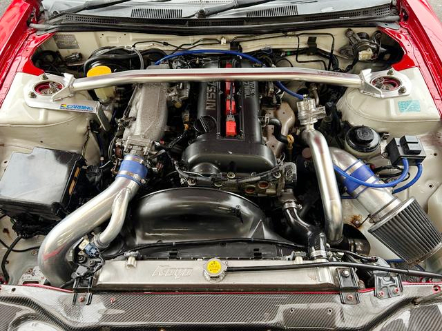 SR20DET turbo of WONDER WIDEBODY S15 SILVIA.