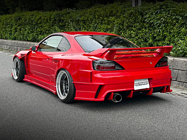 Rear exterior of WONDER WIDEBODY S15 SILVIA.