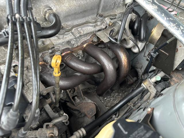 Aftermarket Exhaust manifold on SR20DE.