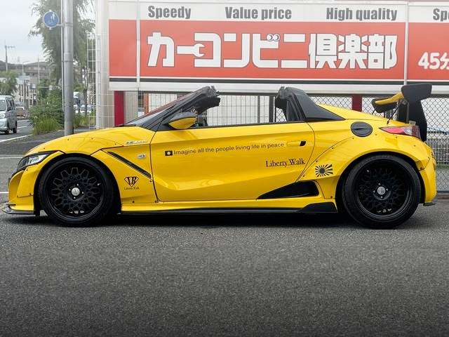 Side exterior of lb★nation SSX-660R WIDEBODY HONDA S660 ALPHA.