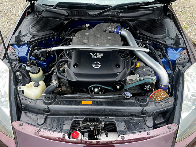 VQ35DE With HKS GT2 SUPERCHARGER.