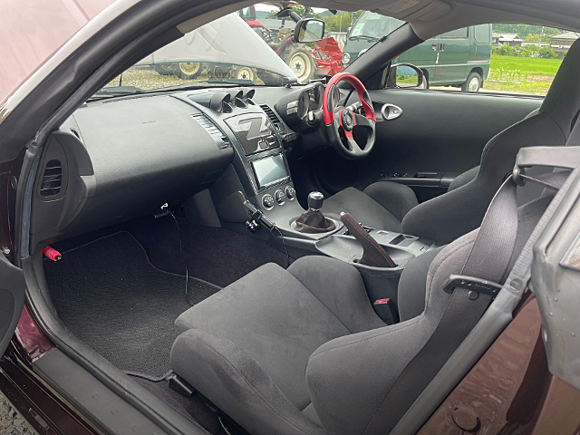 Interior Dashboard of ROCKET BUNNY WIDEBODY Z33 FAIRLADY Z.