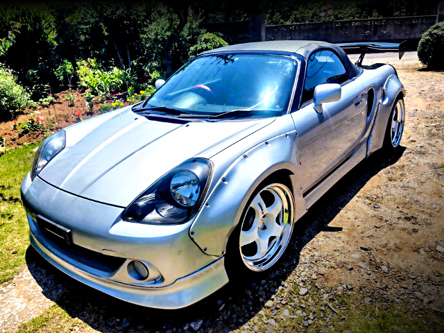 Front exterior of ZZW30 TOYOTA MR-S S-EDITION.