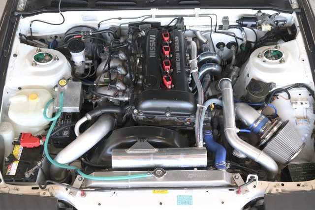 SR20DET With HKS 2.2L STROKER KIT and GREDDY T518Z TURBOCHARGER.