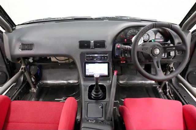 Dashboard of NISSAN 180SX TYPE-X.