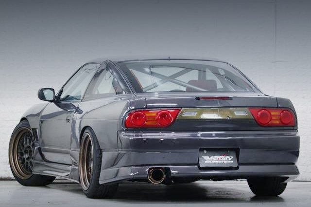 Rear exterior of NISSAN 180SX TYPE-X.