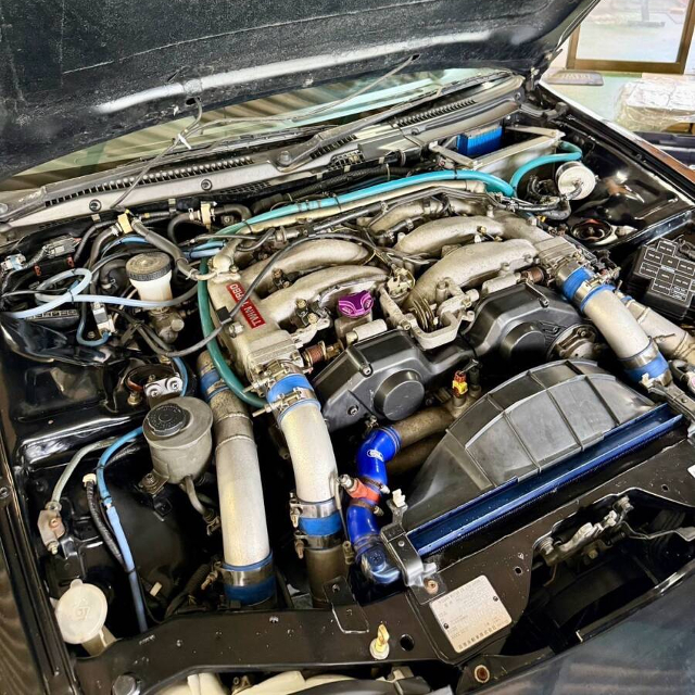 VG30DETT engine.