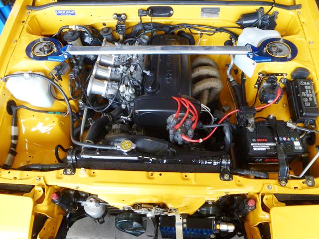 20-VALVE 4AG engine.