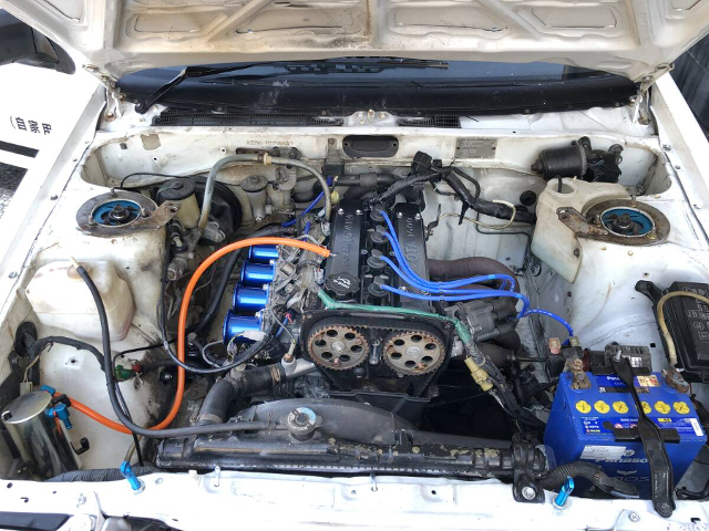 4AG Block With AE92 Head and ITBs.