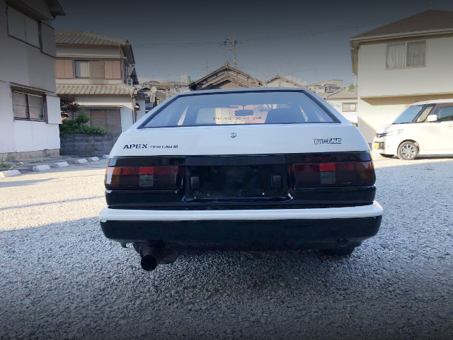 Tail light of AE86 SPRINTER TRUENO GT APEX.