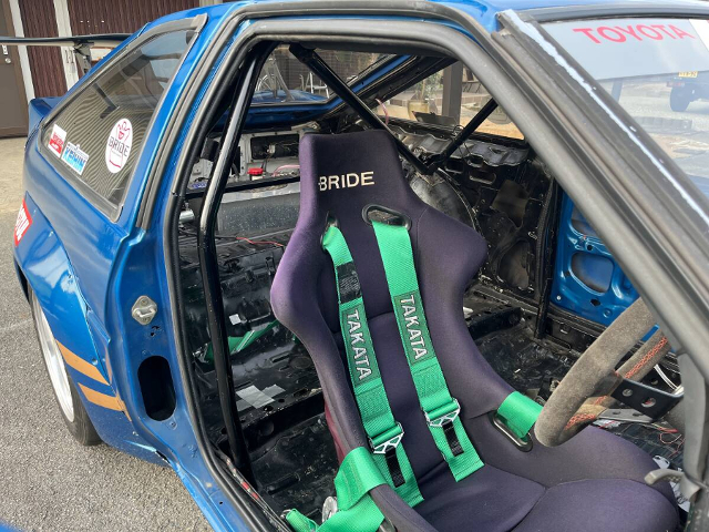 Driver side BRIDE seat of AE86 SPRINTER TRUENO 3-DOOR.