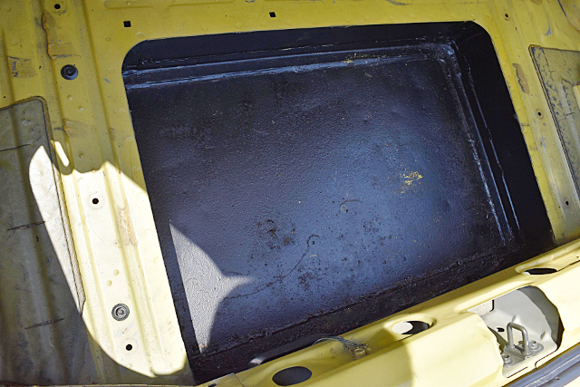 Trunk space.