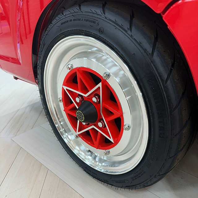 Aftermarket Rim.