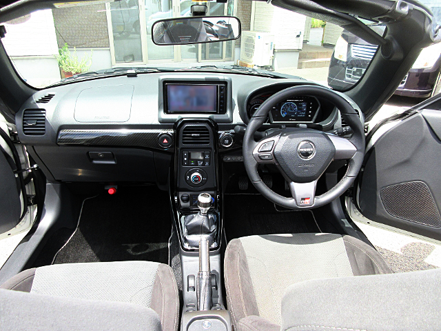 Interior of LA400K COPEN GR SPORT.