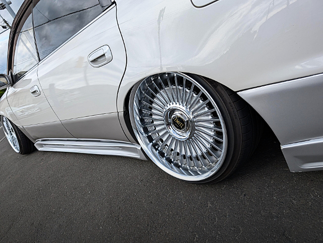 Rear side exterior of Static JZS149 CROWN MAJESTA 3.0 B-TYPE.